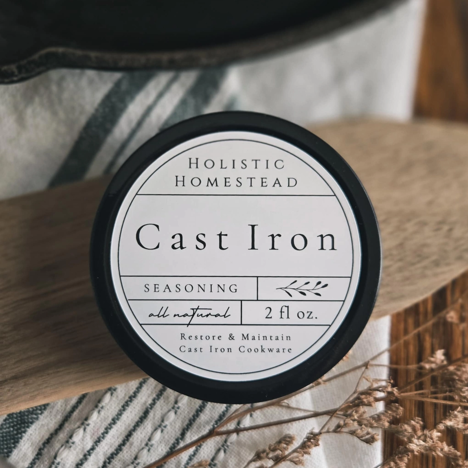 Cast Iron Seasoning