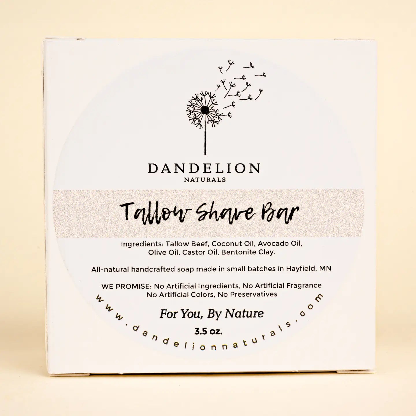 Tallow Shave Bar